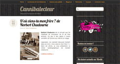 Desktop Screenshot of cannibalecteur.com